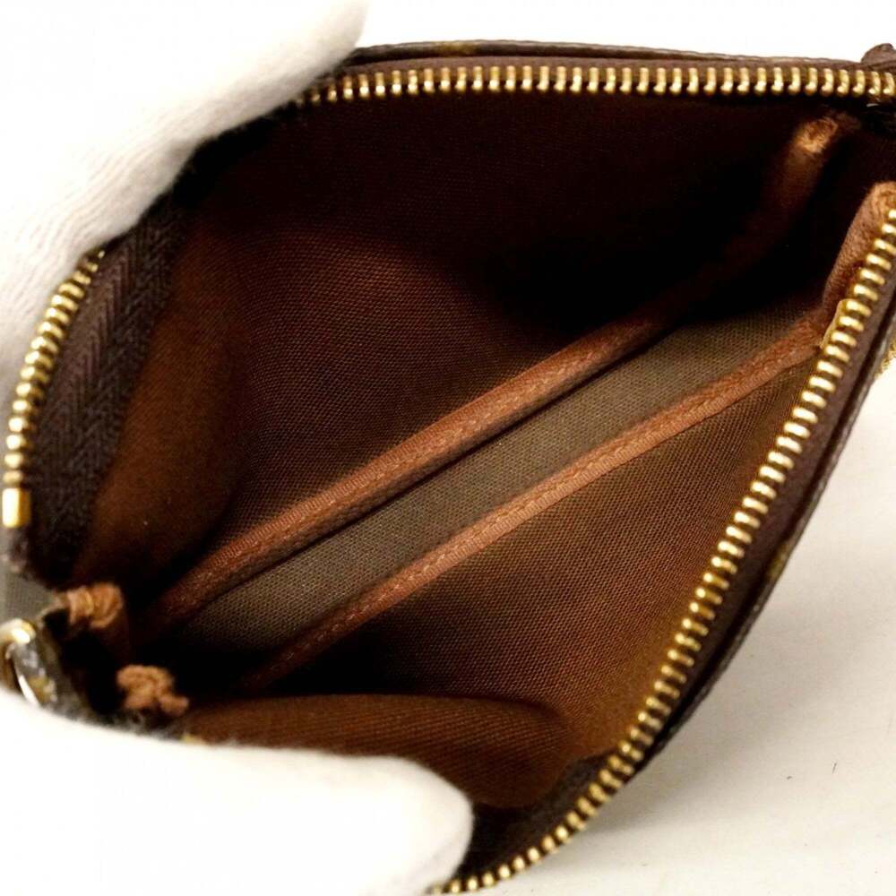LOUIS VUITTON Brown Monogram Pochette Pouch - Picture 4 of 11